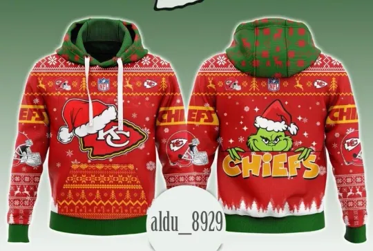 New Hoodie 3D For Fan/Kansas City Chiefs-3D Hoodie For Fan