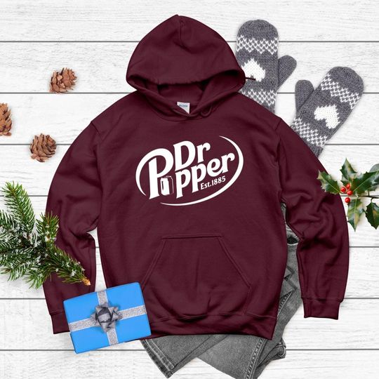 Dr Pepper Replica Hoodie, Soda Lover Shirt