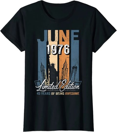 Vintage Birthday June Year Quarantine Birthday T-Shirt  For Women