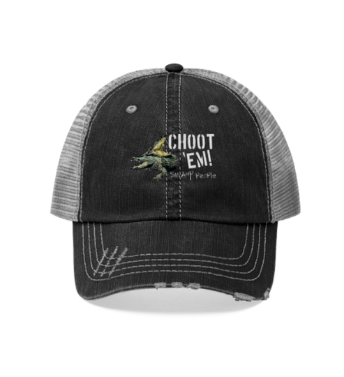 Swamp People "choot 'em!" Baseball Caps