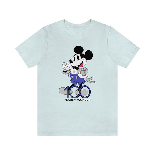 100 Year Anniversary, Mickey Mouse Shirt - celebrating 100 years of disney