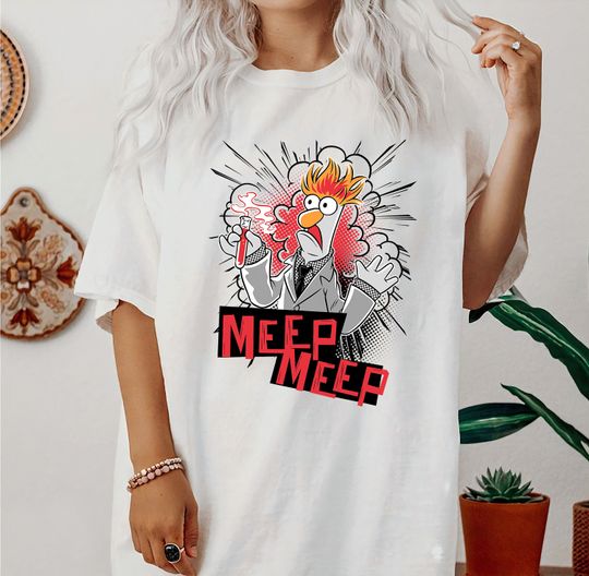 Disney The Muppets Beaker Meep Meep T-Shirt