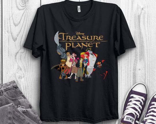 Disney Treasure Planet Logo and Characters Vintage Shirt, Magic Kingdom Shirt