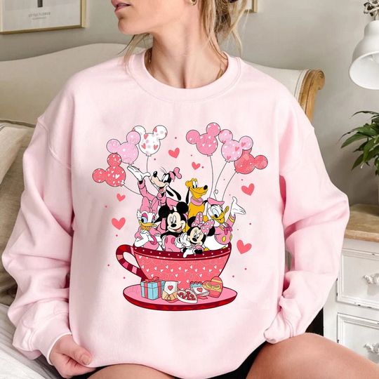 Disney Valentine Shirt, Magical Heart Valentine Matching Sweatshirt