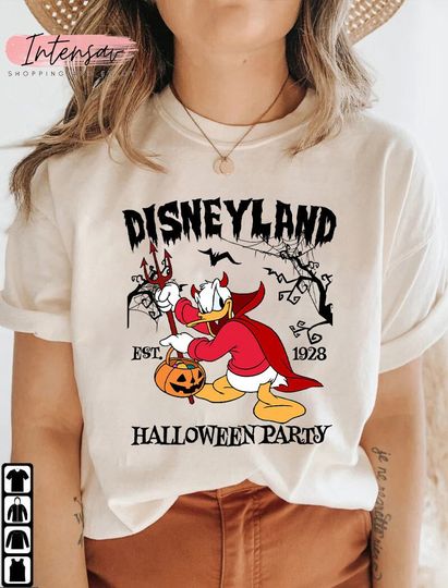 Donald Duck Halloween Shirt, Disney Halloween Shirt