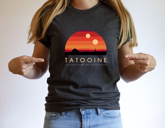 Tatooine Sunset Shirt,  Tatooine T-Shirt, Disney Tatoonie