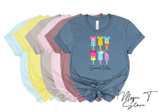 Disney Summer Vibes Shirt | Mickey Snacks Shirt