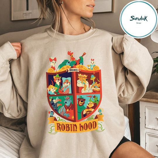 Vintage Disney Robin Hood Retro Sweatshirt