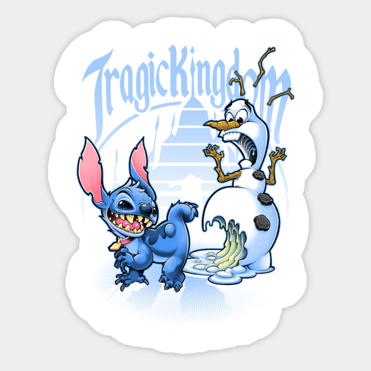 Discover Tragic Kingdom - Disney - Sticker