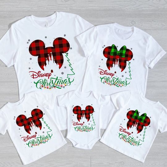 Discover Disney Christmas Family Shirts