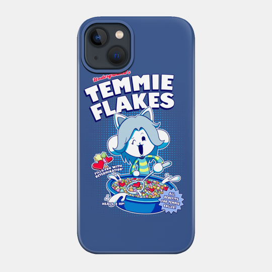 Temmie Flakes! - Undertale - Phone Case