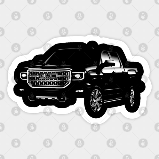 gmc, gmc truck, gmc Sierra Denali - Gmc Truck - Sticker
