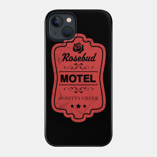 Rosebud Motel Sign from Schitts Creek - Schitts Creek - Phone Case
