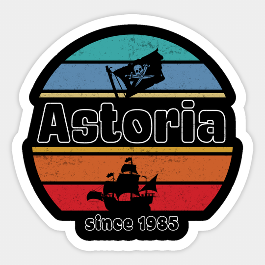 The Goonies Astoria 1985s Cult Movies 80s - Goonies - Sticker