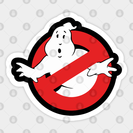 Ghostbusters Logo - Ghostbusters - Sticker