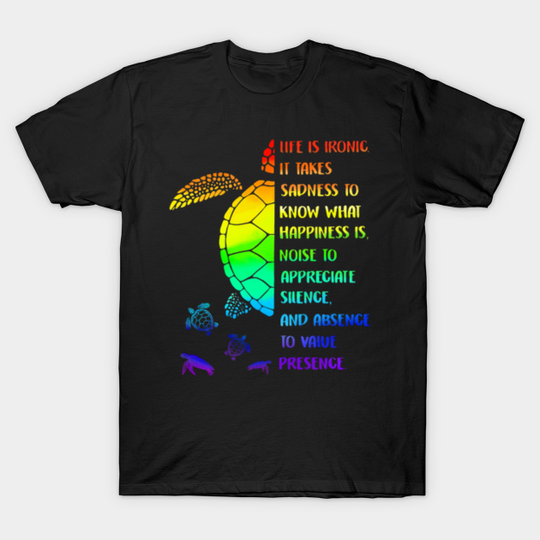 Turtle Spectrum - Turtle - T-Shirt