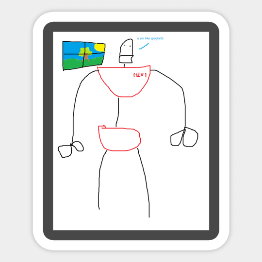 sans undertale - Undertale - Sticker