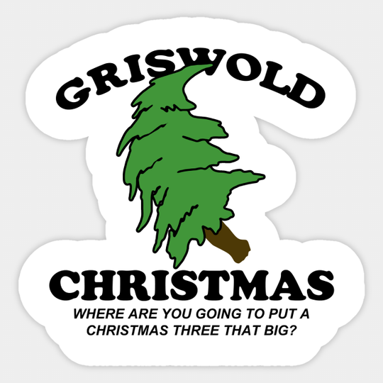 Griswold Christmas | Christmas Day - Christmas Day - Sticker