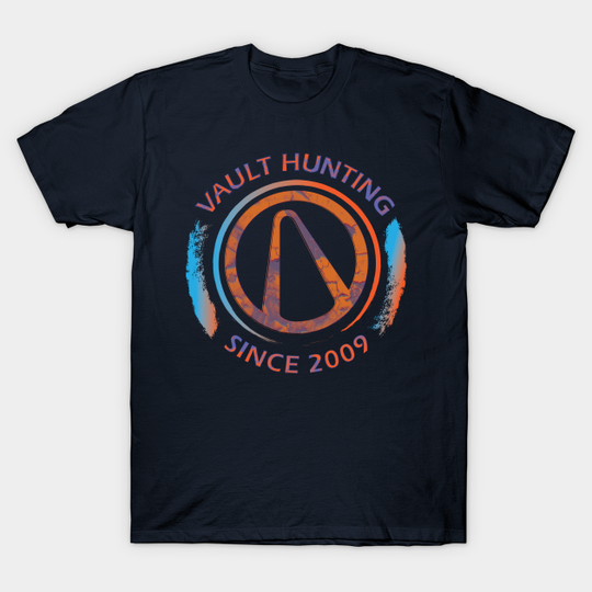 Borderlands -Vault Hunting Since 2009 - Borderlands - T-Shirt