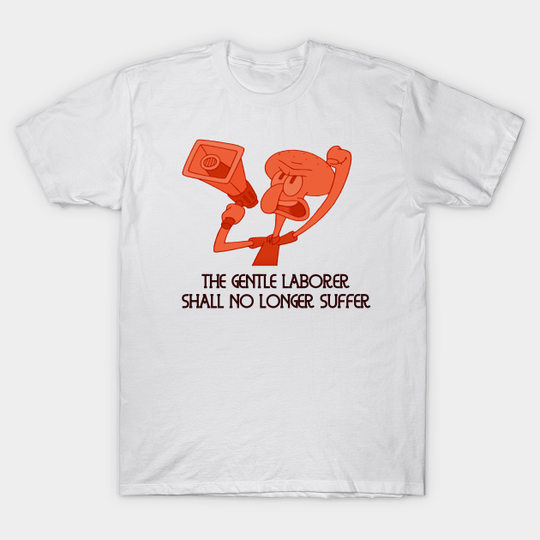 communist Squidward - Communist - T-Shirt