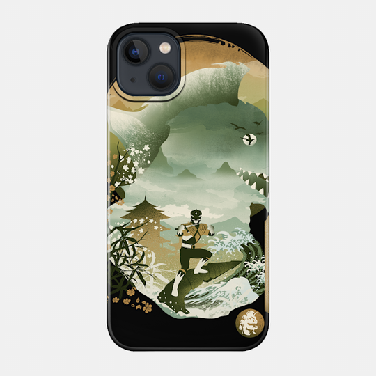 Dragonzord Ukiyo e - Power Rangers - Phone Case