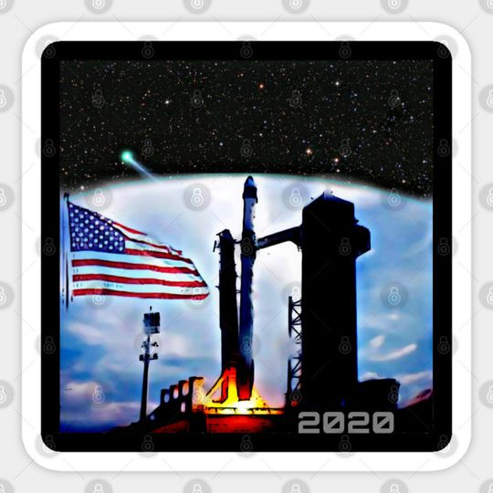 Public Transportation - Spacex - Sticker