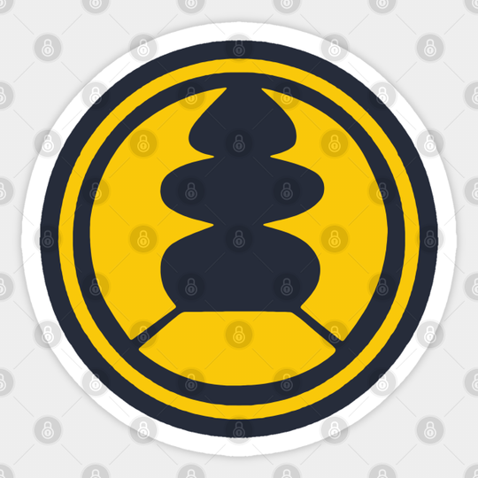 Ninja Navy Thunder - Power Rangers - Sticker