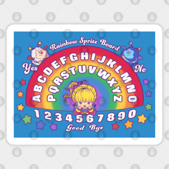 Rainbow Sprite Board - Rainbow Brite - Sticker