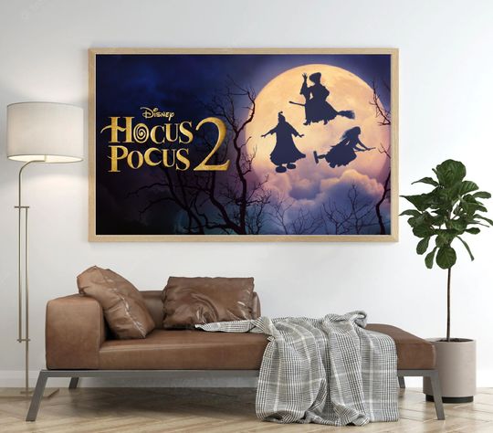 Vintage Hocus Pocus Bleached Poster, Hocus Pocus, Squad Goals Poster, Hocus Pocus Bleached Poster, Hocus Pocus Disney Halloween Bleached