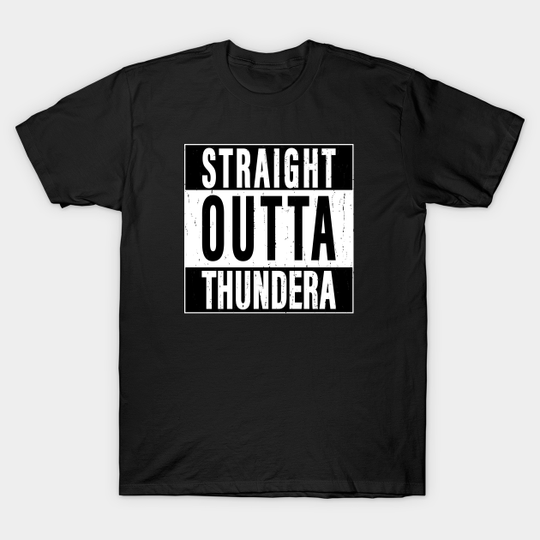 Straight Outta Thundera - Thundercats - T-Shirt
