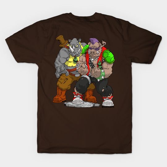 Rocksteady and Bebop TMNT - Ninja Turtles - T-Shirt
