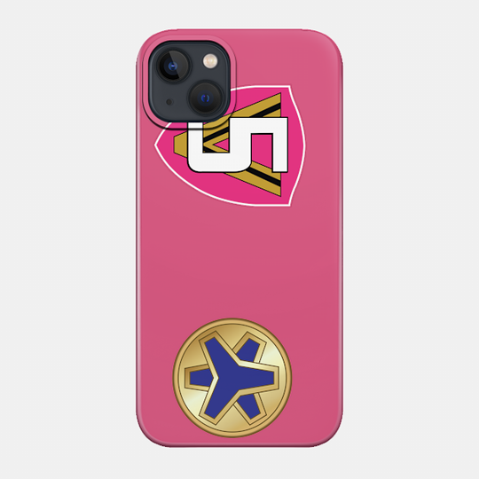 Lightspeed Rescue 5 Pink - Power Rangers - Phone Case