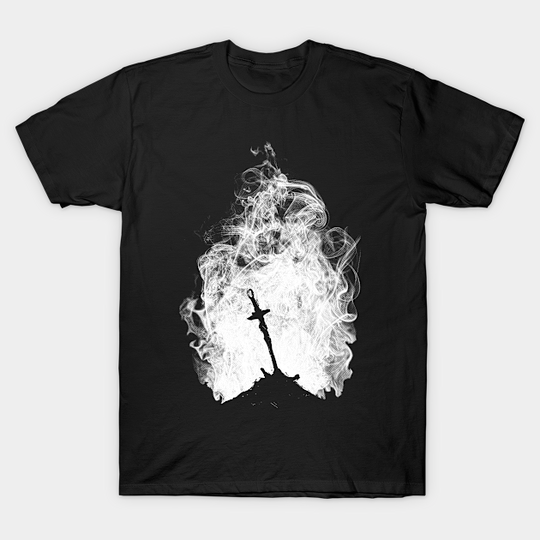 Dark Flame (White Version) - Dark Souls - T-Shirt