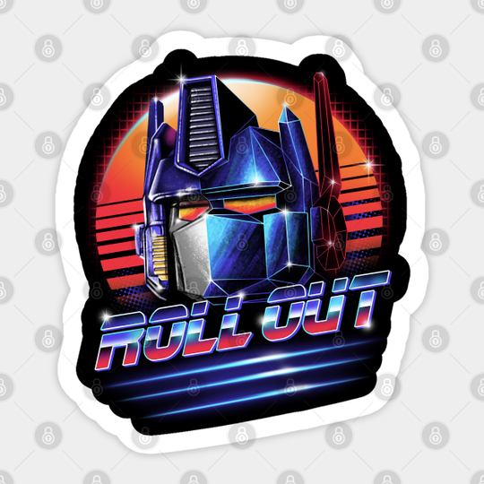 Roll Out - Transformers - Sticker