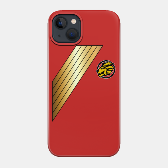 PR Wild Force Red Ranger - Power Rangers - Phone Case