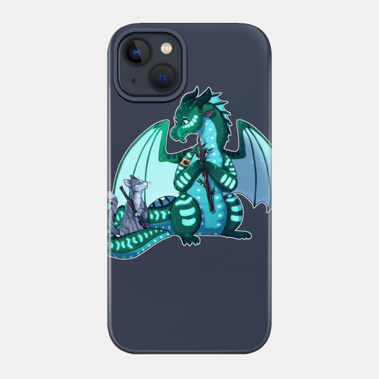 Wings of Fire & Warriors - Turtle and Jayfeather - Stick Bois - Wings Of Fire - Phone Case