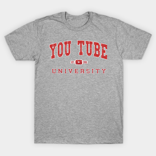 YouTube University - University - T-Shirt
