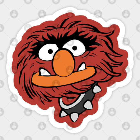 Muppets Animal - Muppets Animal - Sticker