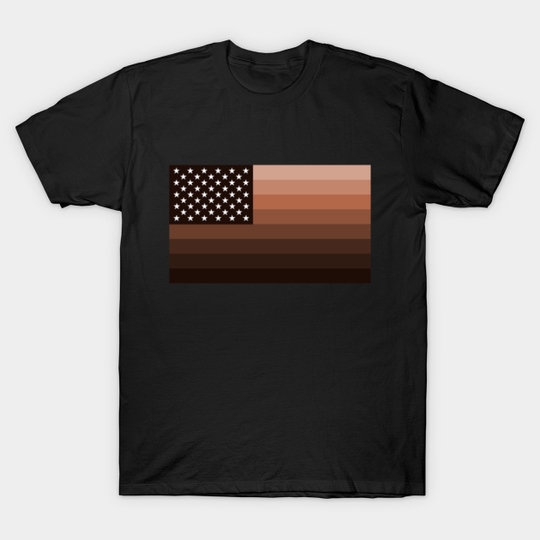 Black Power African American Flag - African American Flag - T-Shirt