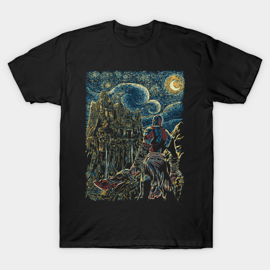 Starry Olympus - God Of War - T-Shirt