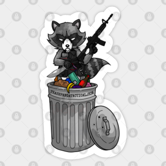Tactical Trash Panda - Trash Panda - Sticker