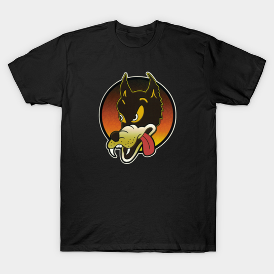Jerry Garcia Wolf Guitar Tee - Grateful Dead - Jerry Garcia - T-Shirt