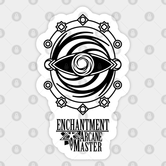 Enchantment arcane master - Dungeons And Dragons - Sticker