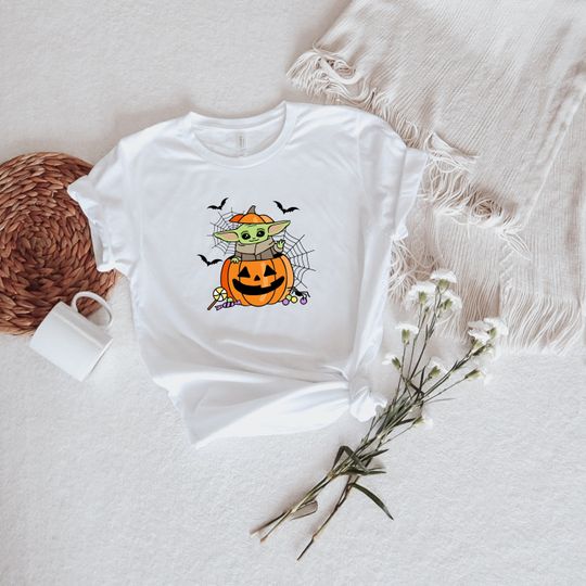 Discover Disney Halloween Shirt, Baby Yoda Halloween Shirt