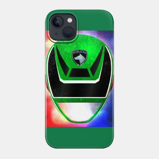 SPD 3 GREEN RANGER - BRIDGE CARSON POWER RANGERS SPD - Green Ranger - Phone Case