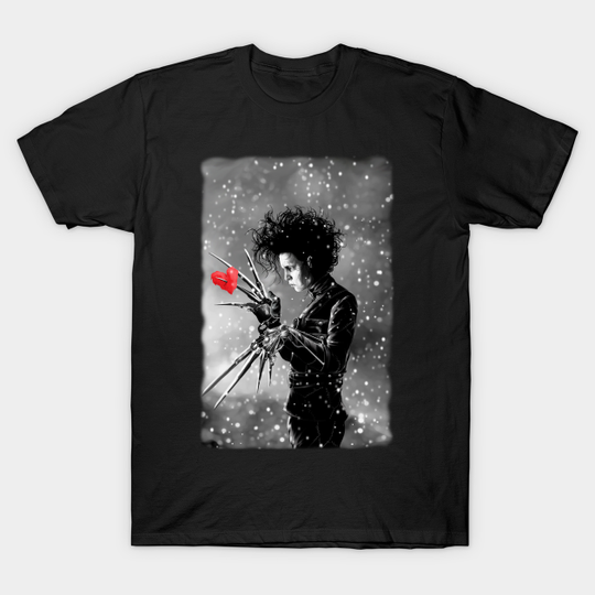 PAPER HEARTS - Edward Scissorhands - T-Shirt