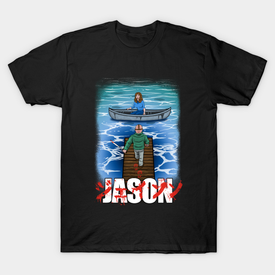 Neo Crystal Lake - Horror Fan - T-Shirt