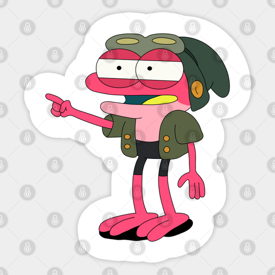 Frogman - Amphibia - Sticker