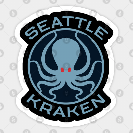 SEATTLE KRAKEN - Seattle Kraken - Sticker