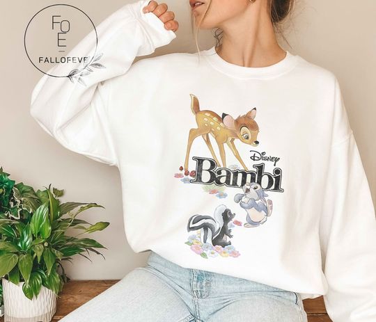 Disney Bambi Classic Group Shot Sweatshirt
